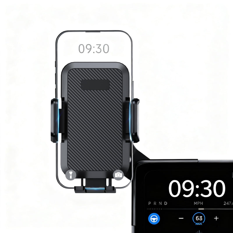 BASENOR screen-safe phone mount for Tesla